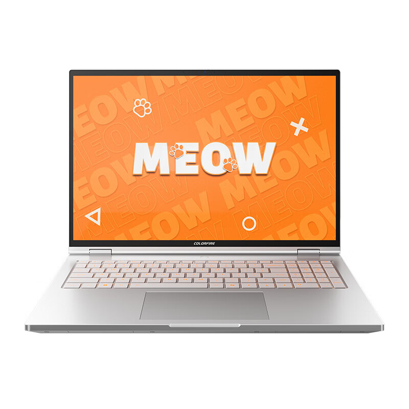 COLORFIRE MEOW 橘宝R16 Ultra 七彩虹16英寸锐龙R9游戏笔记本电脑(R9 9850HX RTX5060 32G 1T 2.5K 300Hz)