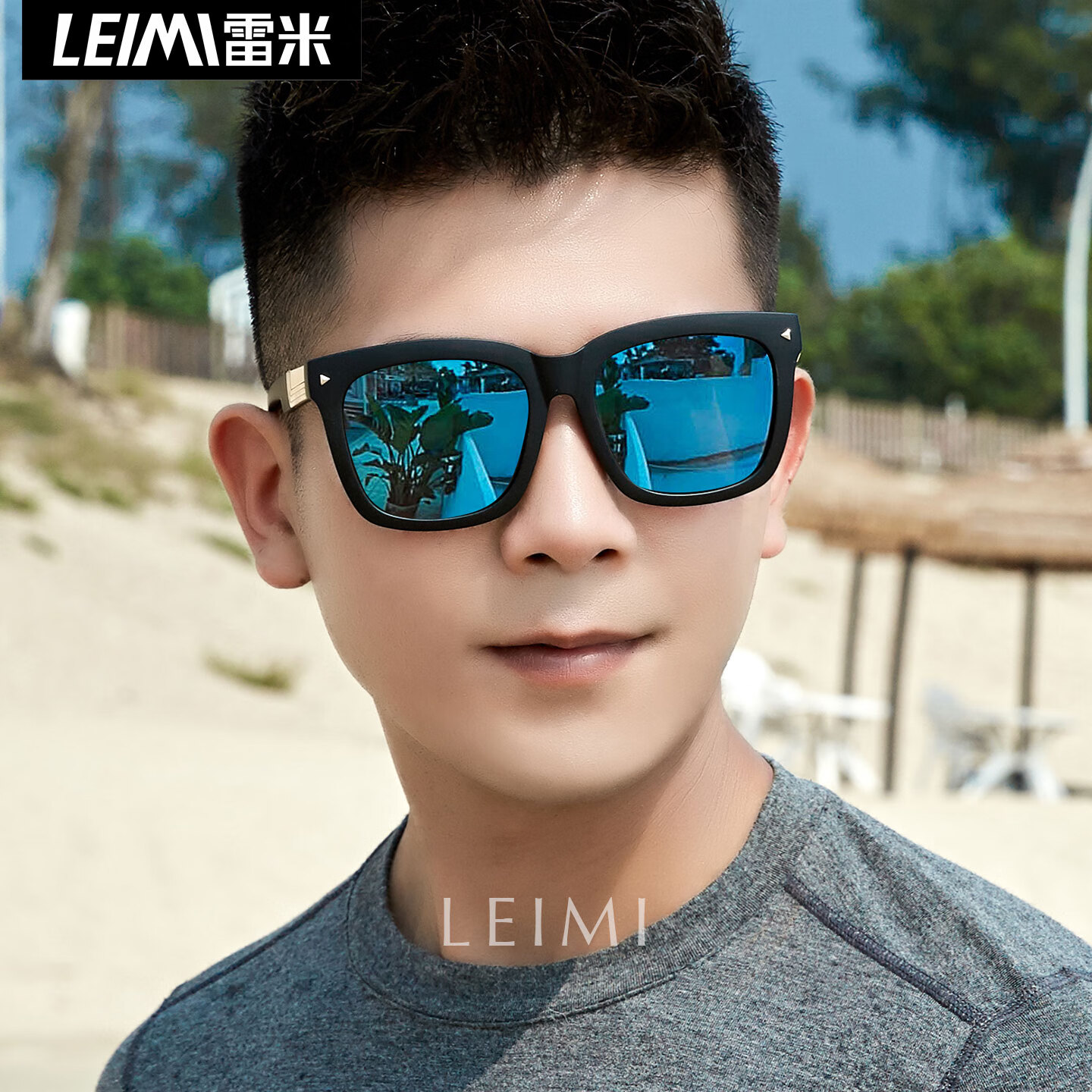 雷米2025新款墨镜男士偏光太阳镜潮眼睛防紫外线强光开车驾驶专用眼镜