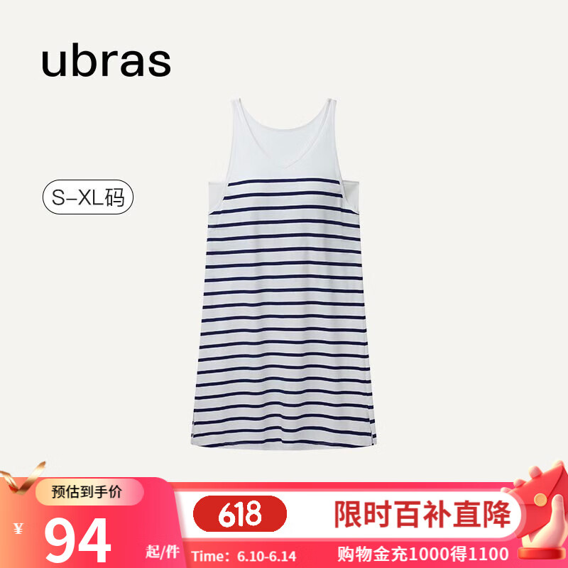 ubras�����������޴������ص汳��ȹŮ˯��Ů����ȹ͸��˯ȹ�Ҿӷ� �������׵���������-���� XL