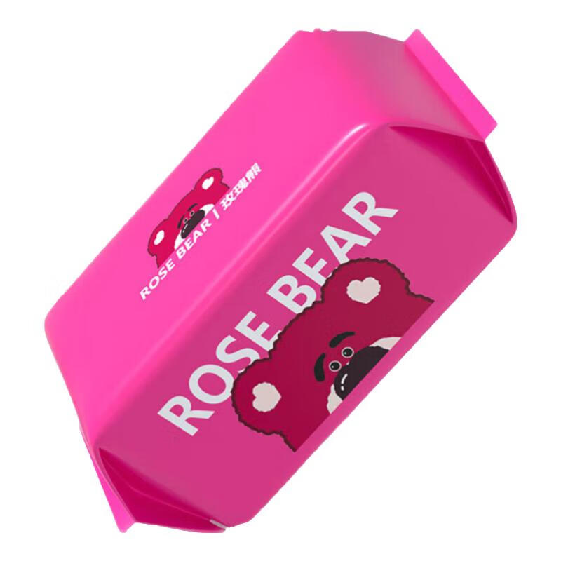 玫瑰熊 ROSE BEAR洗脸巾一次性抽取式擦脸巾母婴可用柔巾加大加厚洁面洗面巾纸 孕婴可用-10包共500抽【15*20CM】