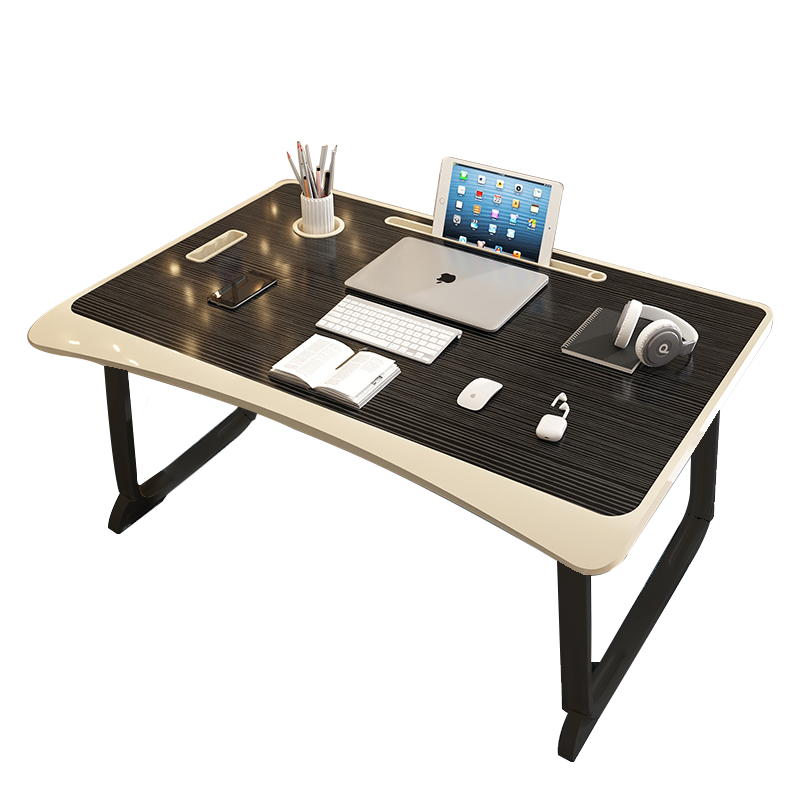 奇晟铭源 床上书桌大号桌子笔记本电脑桌折叠桌小桌子 学生宿舍学习桌床上桌70*48*31写字架子 LC-320