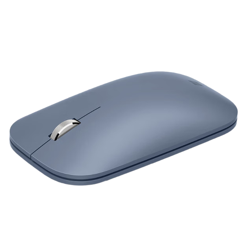 微软surface无线蓝牙便携鼠标 时尚设计师鼠标 surfac办公鼠标mac鼠标 冰晶蓝|全新|简装