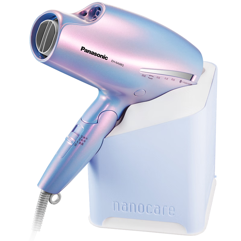 松下（Panasonic）【國家補貼】人魚姬負離子電吹風機筒高速大功率家用速干納諾怡護發送女友禮物EH-NA98Q