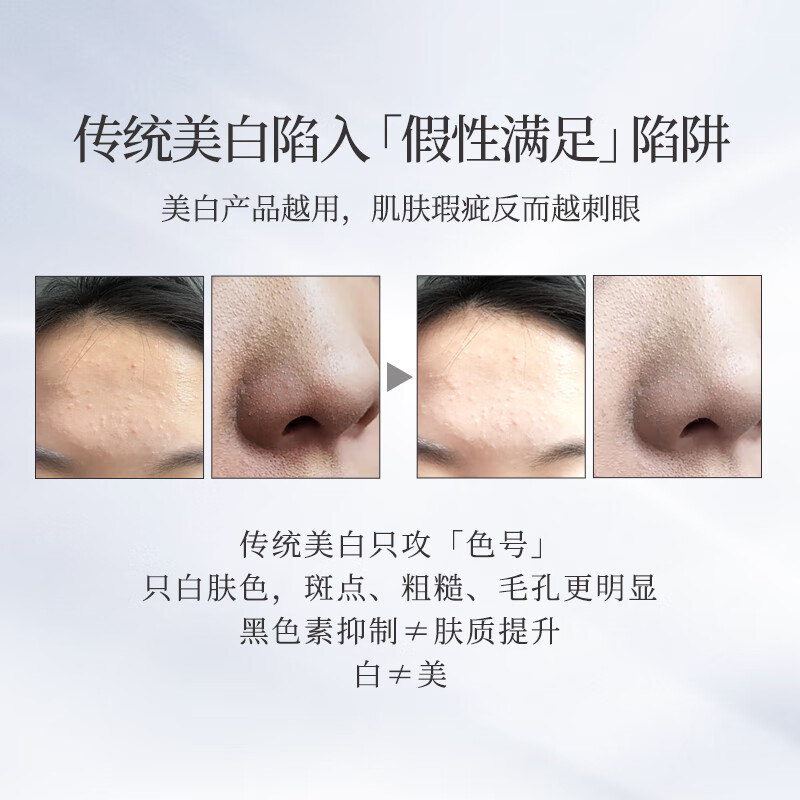 娜丽丝577白瓷光感水乳液美白淡斑护肤嫩白水乳去黄保湿滋润焕亮护肤品 [小样旅行装]水20ml+乳20ml