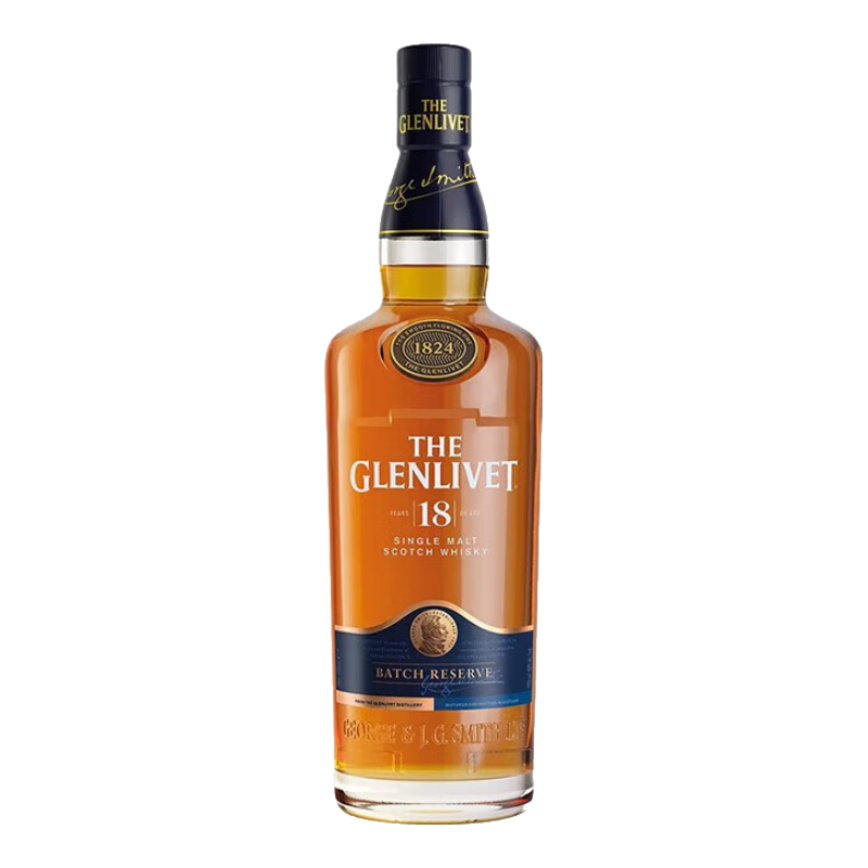 格蘭威特（ThE GLENLIVET）18年 蘇格蘭單一麥芽威士忌 700ml 40度 進口洋酒