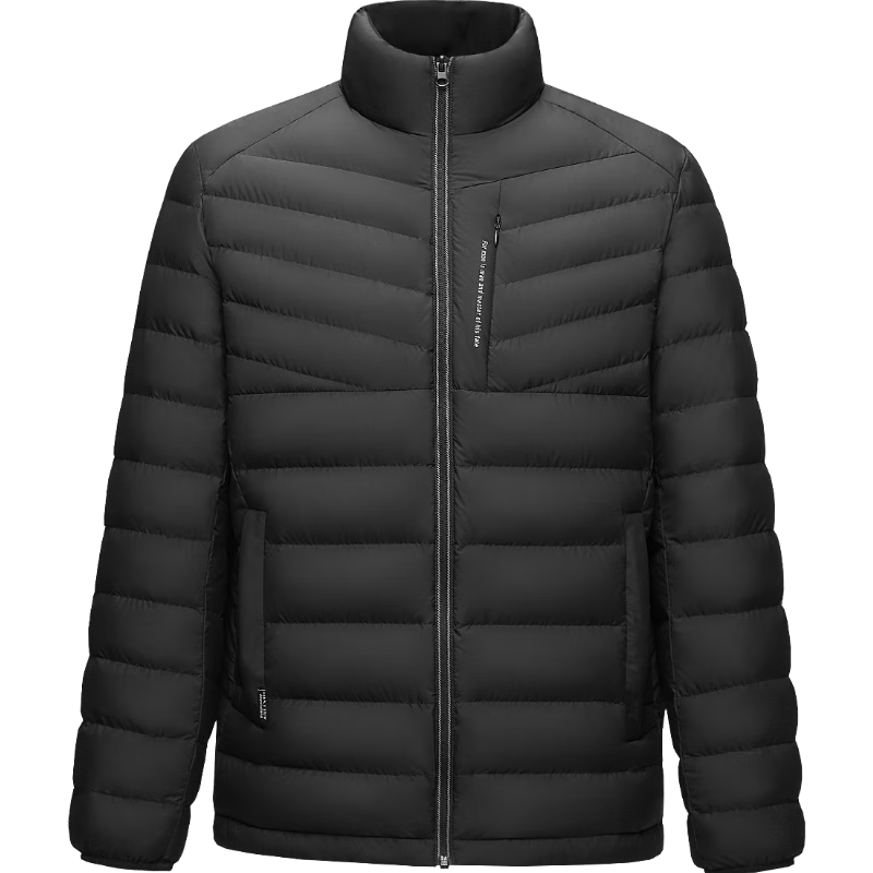 HLA海澜之家羽绒服男舒适轻薄立领保暖外套男