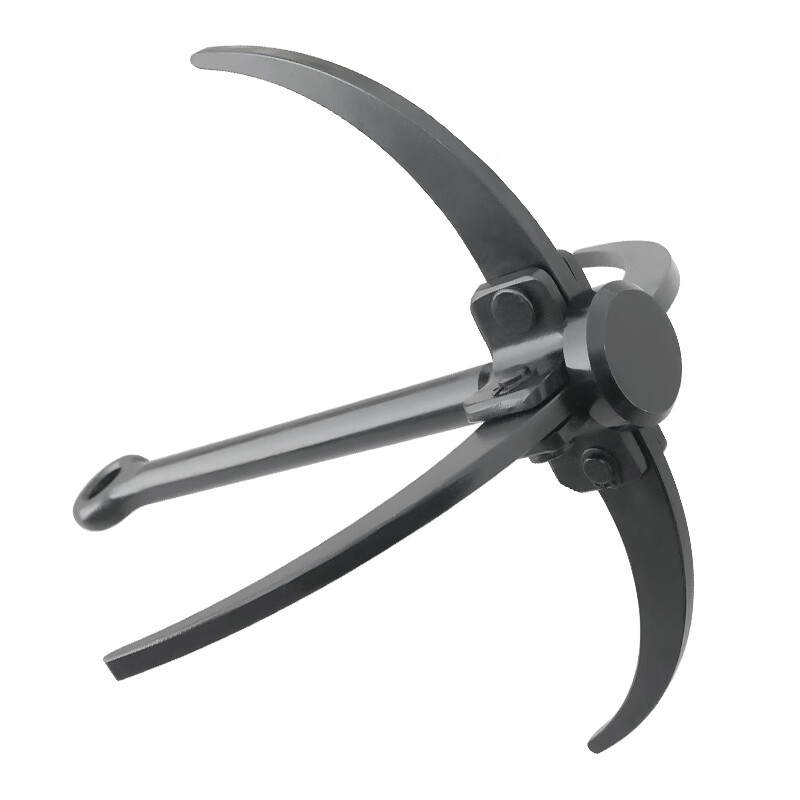 萊普特(LPT)戶(hù)外飛虎爪三腳折疊攀巖鉤不銹鋼求生野外攀巖登山鉤攀登爪 黑色