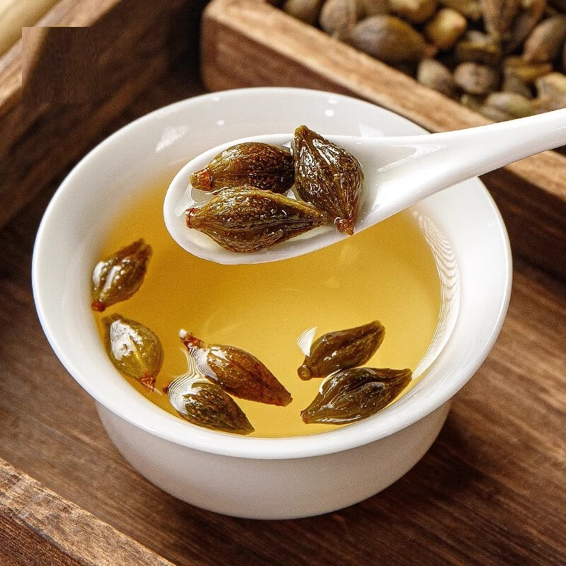 万馥堂连翘正宗中药材去柄贯叶连翘黄翘搭金银花泡茶泡水喝的功效与作用 【精品茶包/代客分装】【14副】连翘金银花