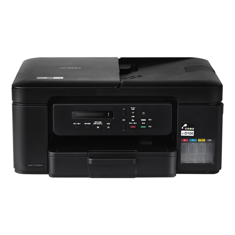 �ֵ�DCP-T730DW Сħ��Сī�� ��ɫ��ī�๦��һ������ð칫˫���ӡ������������С�����ӡ 1419Ԫ