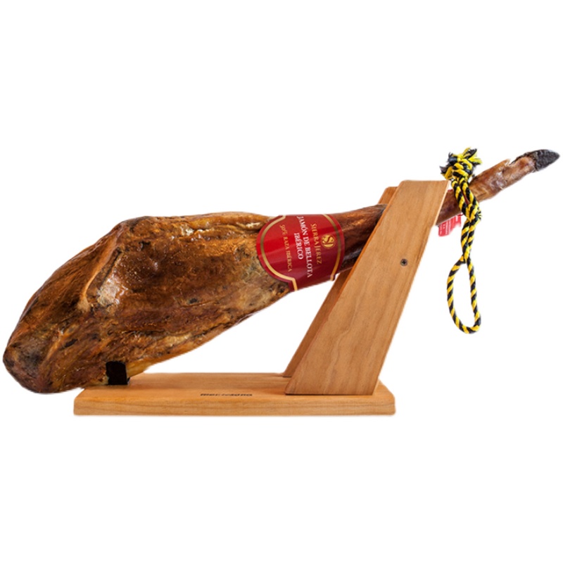 火腿整腿黑猪生吃即食红标黑标发顺丰 伊比利亚黑猪后腿(白标等级)