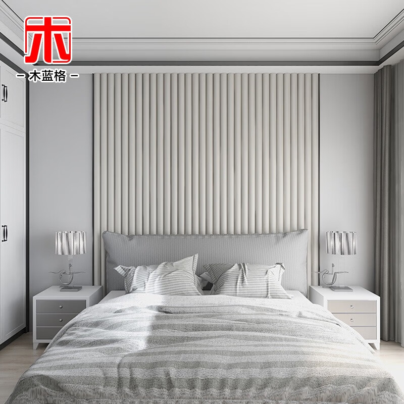簡(jiǎn)約半圓柱客廳護(hù)墻板床頭背景墻軟包沙發(fā)2021現(xiàn)代輕奢硬包臥室 半圓柱硬包背景墻+ 1平方價(jià)格
