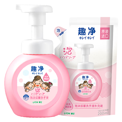 ʨ�� Ȥ����ĭ�־�ϴ��Һ 250ml+200ml ��ͥװ ����ˬ���� 34.9Ԫ