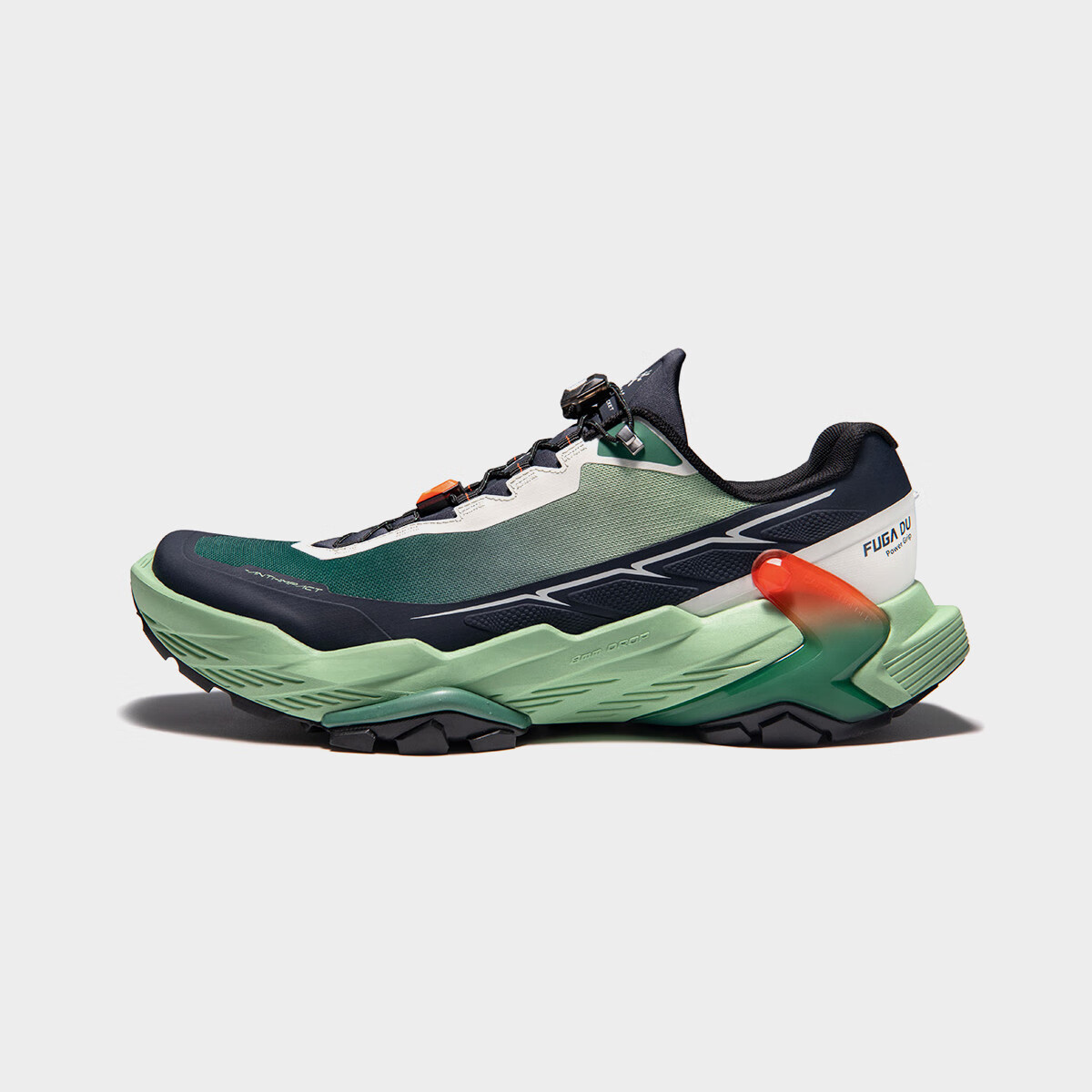 凯乐石（KAILAS）大坡王FUGA DU越野跑山鞋防滑耐磨登山徒步鞋男 午夜蓝/棕榈树叶/未漂源色（选1 40