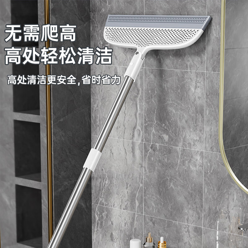 佳帮手刮水器魔术扫把软胶扫地扫帚浴室扫水地刮卫生间刮水拖把神器 【包邮】【40cm】魔术扫把 1把 +免打孔挂钩