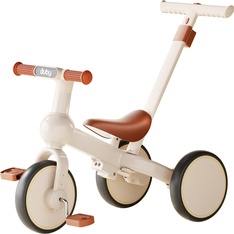 澳貝兒童三輪車(chē)平衡腳踏車(chē)2-6歲遛娃神器輕便手推車(chē)1車(chē)5用周歲禮物