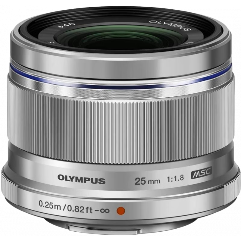 奥林巴斯（OLYMPUS）【日本直邮 日本发货】M.ZUIKO DIGITAL广角镜头多款可选 25mm F1.8微型4/3用广角定焦银色