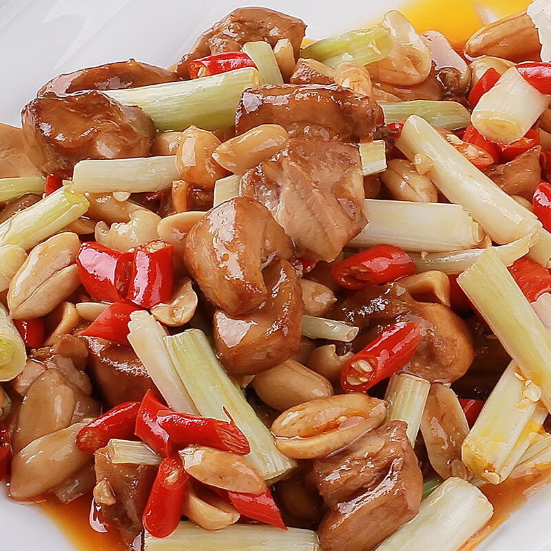 新美香冷凍料理餐包宮保雞丁方便速食調(diào)理包蓋澆飯200克10袋快餐