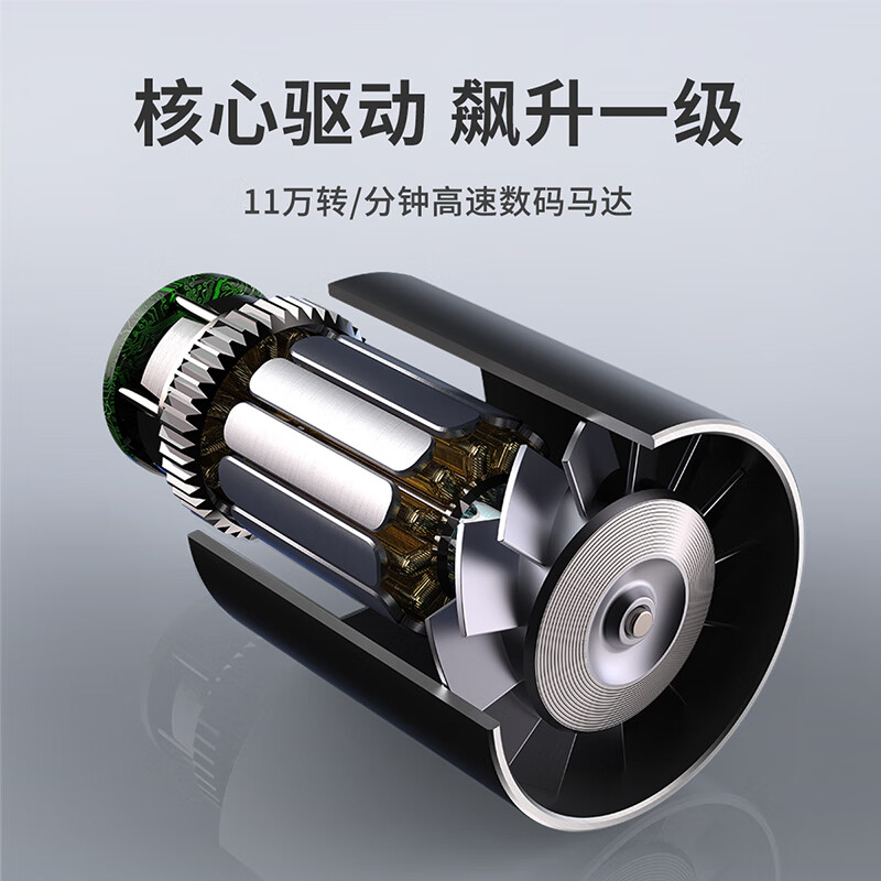 索利斯(Solis)电吹风负离子家用高速智能吹风机速干不伤发沙龙风筒 220 Pro 太空灰 (十月份发货)