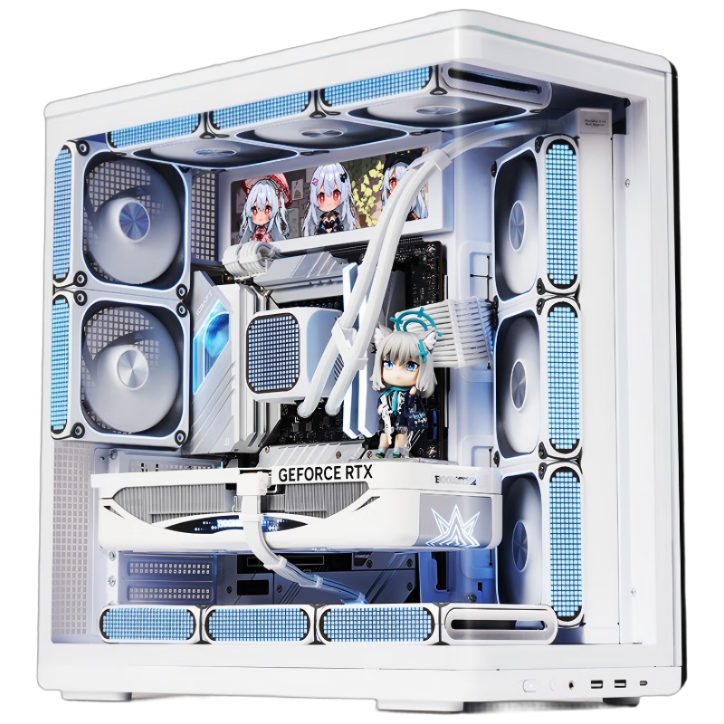 ߣaigo  ɫ Ϸ̨ʽ 360ˮλ/ATX/һ廡沣/ҷֲֺ/5090Կ