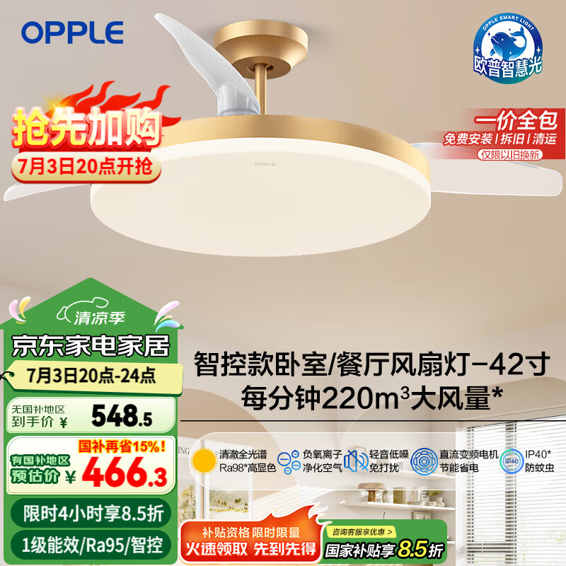 4款吊扇灯对比评测轻松选对,买对不踩坑省心指南