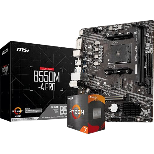 ΢��A520/B450/B550�����AMD���� ����CPU��װ ��U��װ ΢��B550M-A PRO 5700GɢƬ