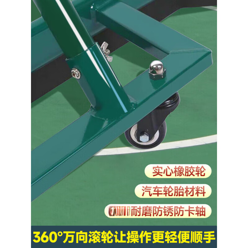 网球篮球场推水器刮水器铝合金大型户外吸水地坪刮水神器体育场 铝合金推水器[赠高弹胶条2个]