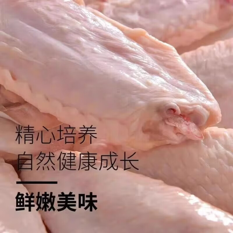 克雷蒙 无骨鸡爪去骨鸡爪子新鲜冷冻手工脱骨鸡脚柠檬凤爪食材鸡肉生鲜 新鲜单冻 鸡翅中4斤