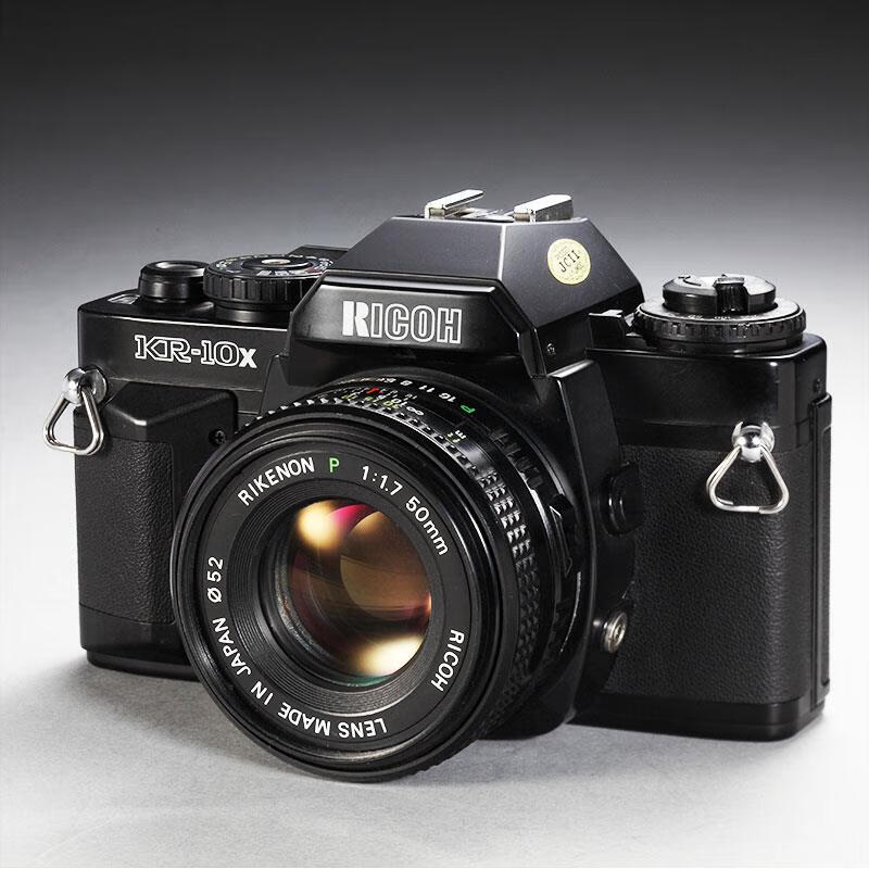 理光KR-10XXR-10 配50mmf1.7镜头绿P版 135胶卷单反相机 KR-10X/XR-10 标准配置