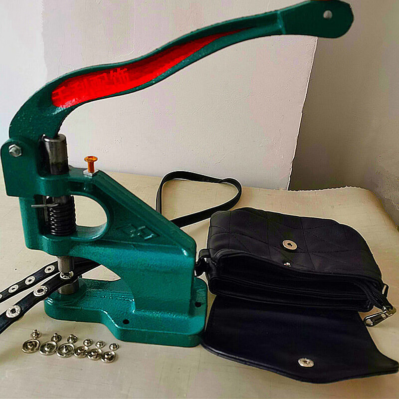 新款钉珠机手动压扣机 适用衣服DIY珠子装饰四爪扣钉珠子适合压扣 钉珠模具16毫米珍珠使用