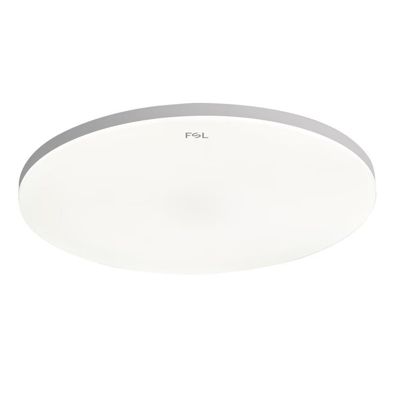 FSL佛山照明LED三防吸頂燈防潮防塵防蟲(chóng)樓梯過(guò)道樓道走廊燈超薄高顯燈具48W Φ480 沐光 三色