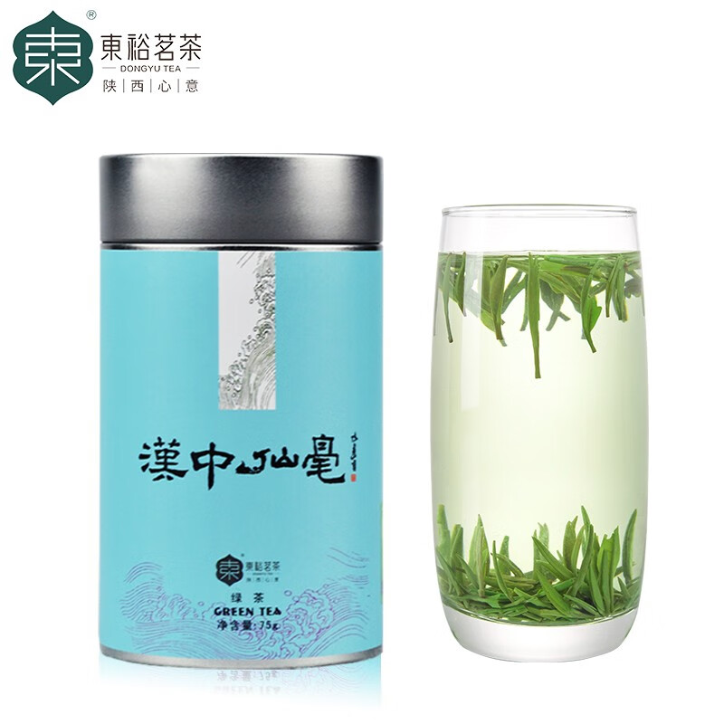 東裕茗茶 東(dongyu tea)【2024新茶预售】东裕仙毫绿茶罐装75g一级午
