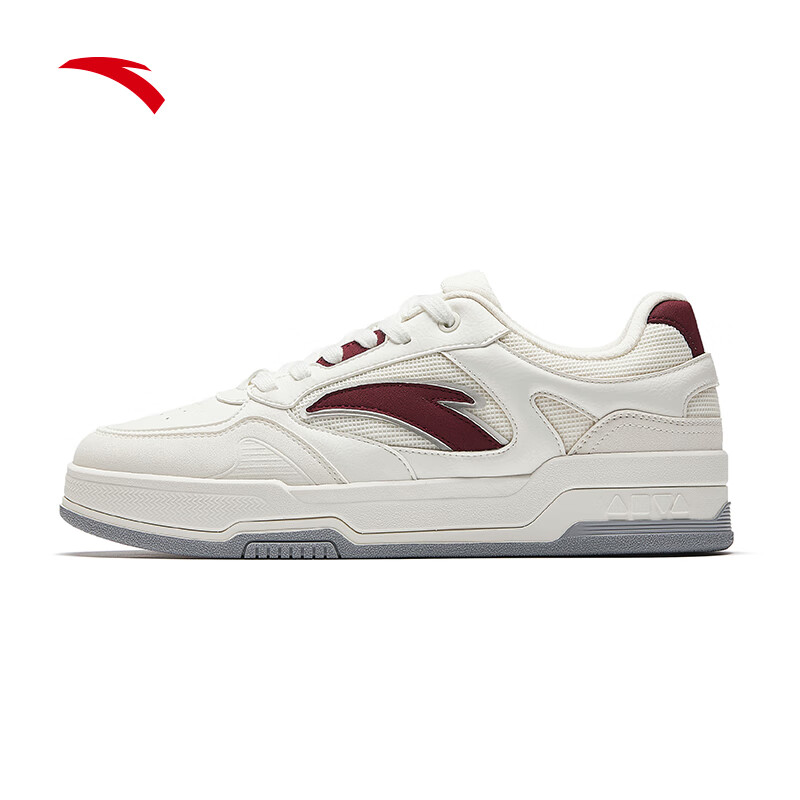 安踏赛博丨王一博同款经典低帮板鞋男情侣潮流运动鞋增高休闲鞋男