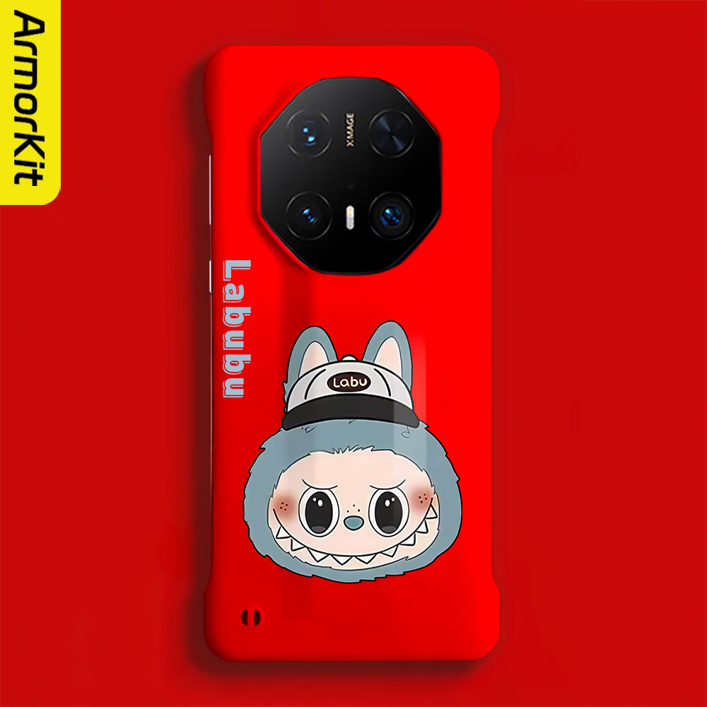 ARMORKIT适用华为Mate70RS非凡大师手机壳保时捷无边框50rs/70Pro+/60RS保护套散热快高端防摔Labubu时尚 【中国红】拉布布A0538 华为 Mate 70RS非凡大师