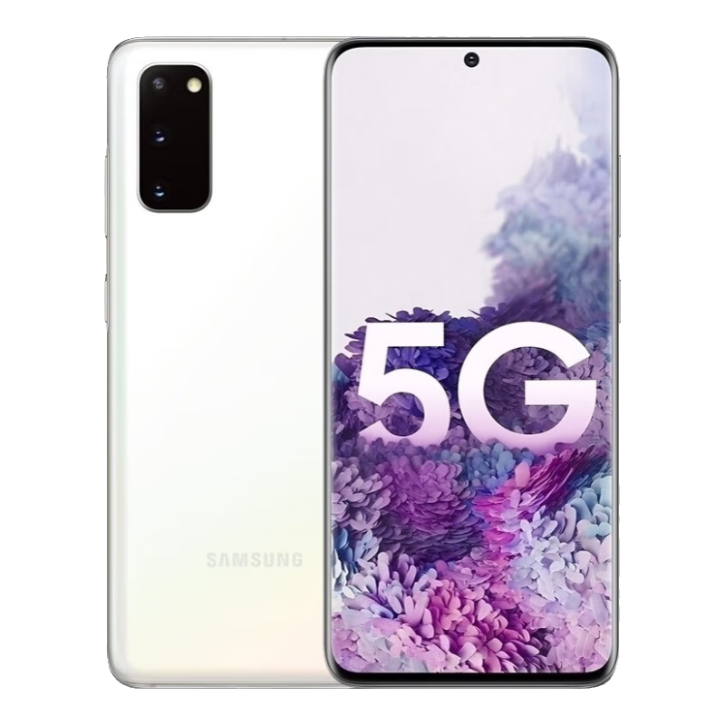 三星（SAMSUNG） Galaxy S20 Ultra 双卡曲面大屏S20+系列库存全网通新5G智能手机 S20 意象白6.2英寸 双卡128GB（双卡）