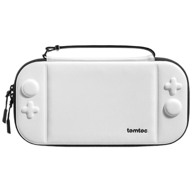tomtoc Switch2收纳包N2配件2代纤薄收纳包保护套防摔抗压 极地白 适用于Switch2