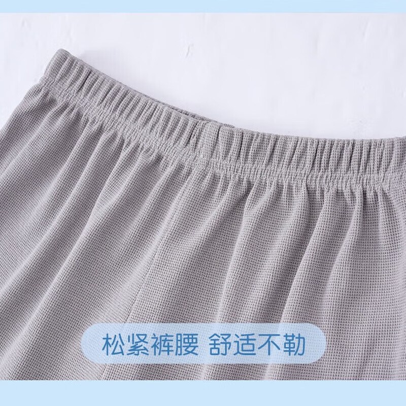 史努比童装男女童短袖套装儿童短T恤短裤2件套 篮T火箭+深灰k大笑 110