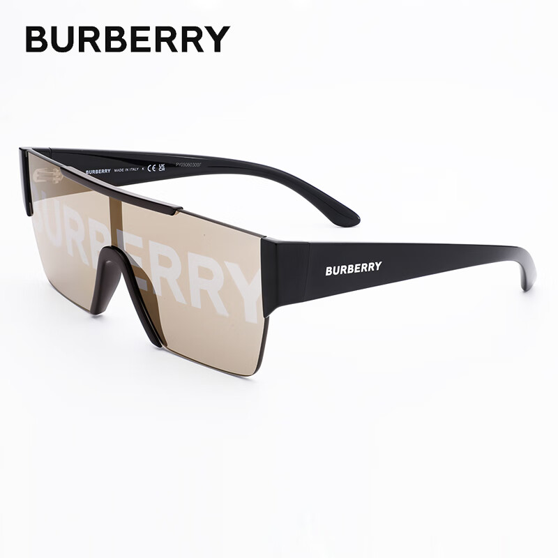 博柏利（BURBERRY）巴宝莉太阳镜博柏利男女字母印花墨镜明星骑行运动墨镜眼镜4291