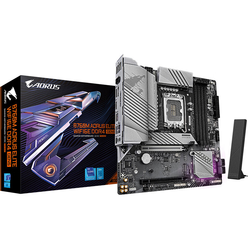 技嘉 小雕B760M AORUS ELITE WIFI6E DDR4 GEN5 图 5