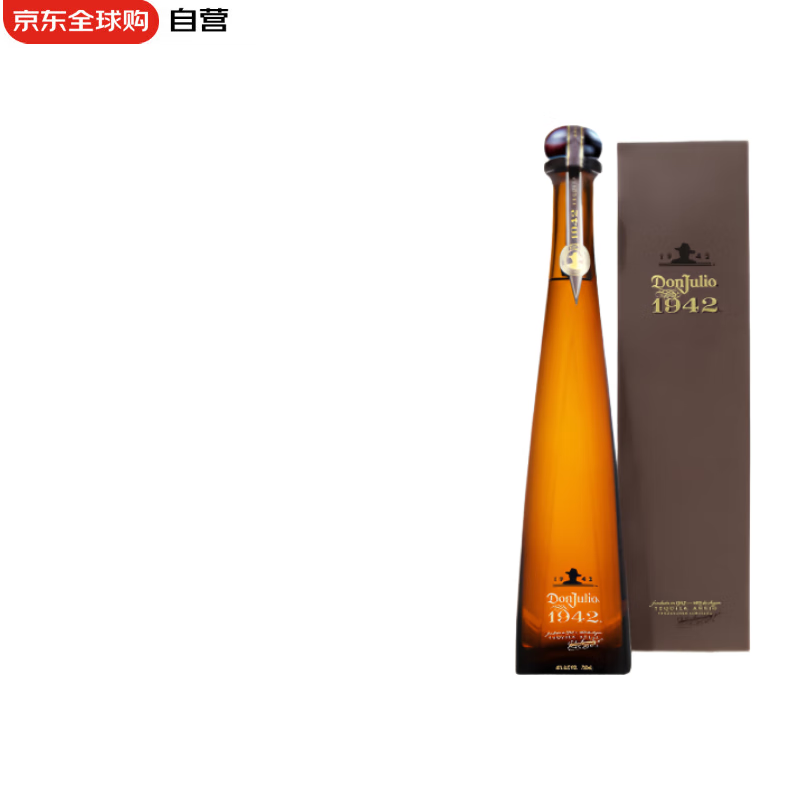 唐胡里奥（DON JULIO） 洋酒 1942 陈酿 龙舌兰酒 750ml