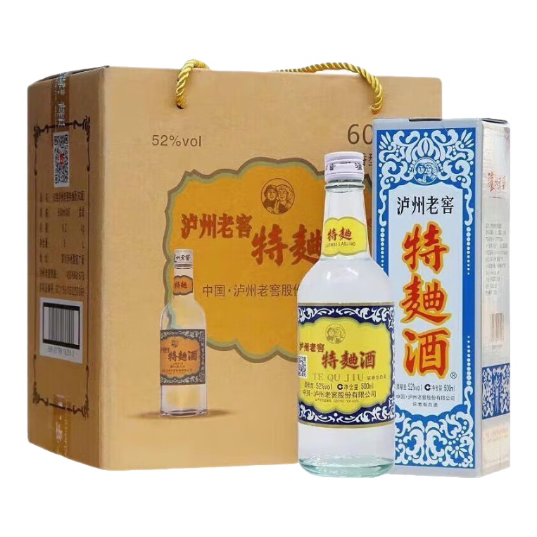 ڲLUZHOULAOJIAO/Ͻ 60 52?Ũ 500ml 6ƿ 2666Ԫ