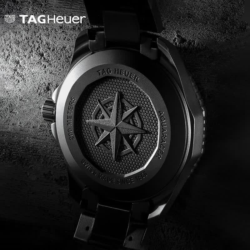 泰格豪雅【24期免息新品】TAG Heuer泰格豪雅竞潜系列太阳能钛金属潜水 WBP1180.BF0000