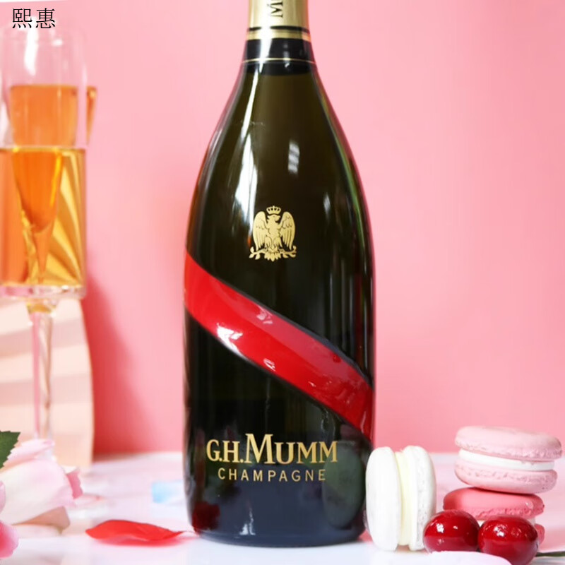 瑪姆紅帶香檳 GH MUMM 瑪姆紅干型起泡酒天然型高泡氣泡 瑪姆紅帶香檳