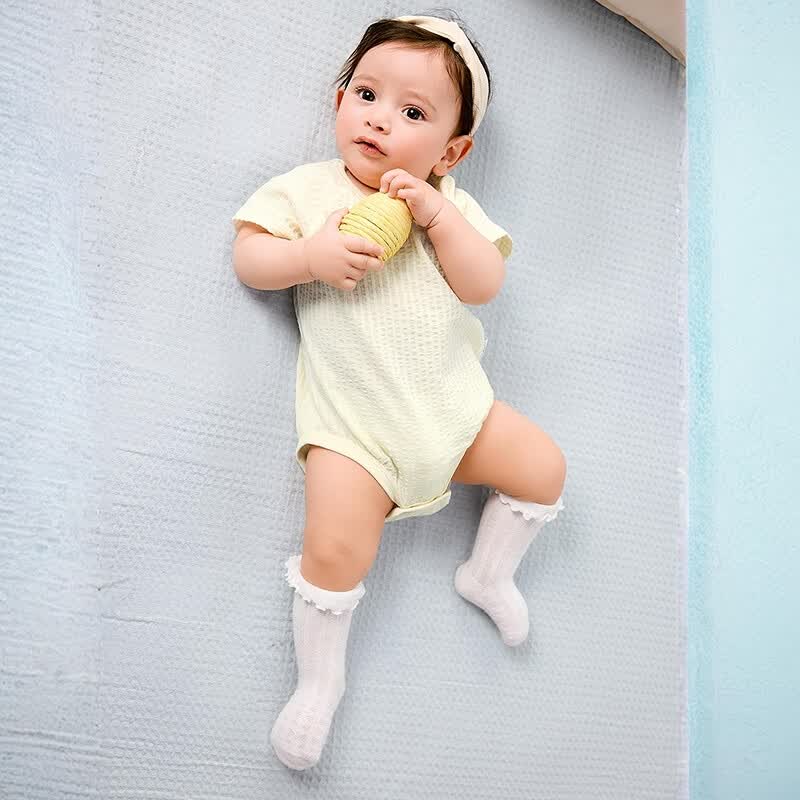巴拉巴拉婴儿包屁衣男女童爬爬服衣服夏季薄款2025新款两件装新生儿连体衣 红色调203同色不同款2件装 66cm