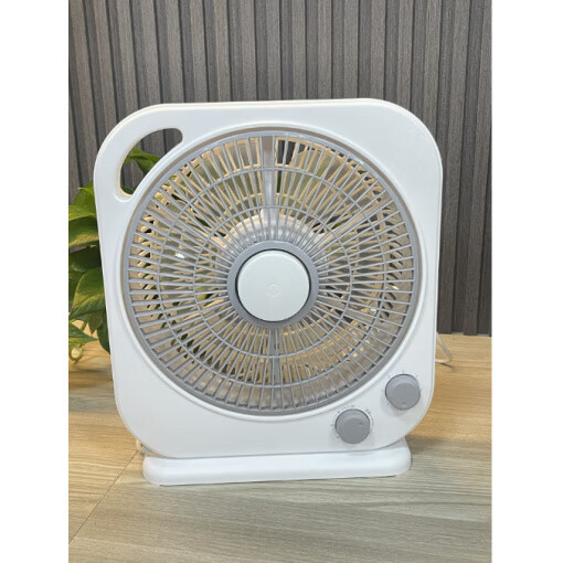 華生華生電風(fēng)扇家用臺(tái)式落地扇宿舍立式轉(zhuǎn)頁(yè)扇辦公室輕音升降風(fēng)扇 灰色- 機(jī)械(帶定時(shí))