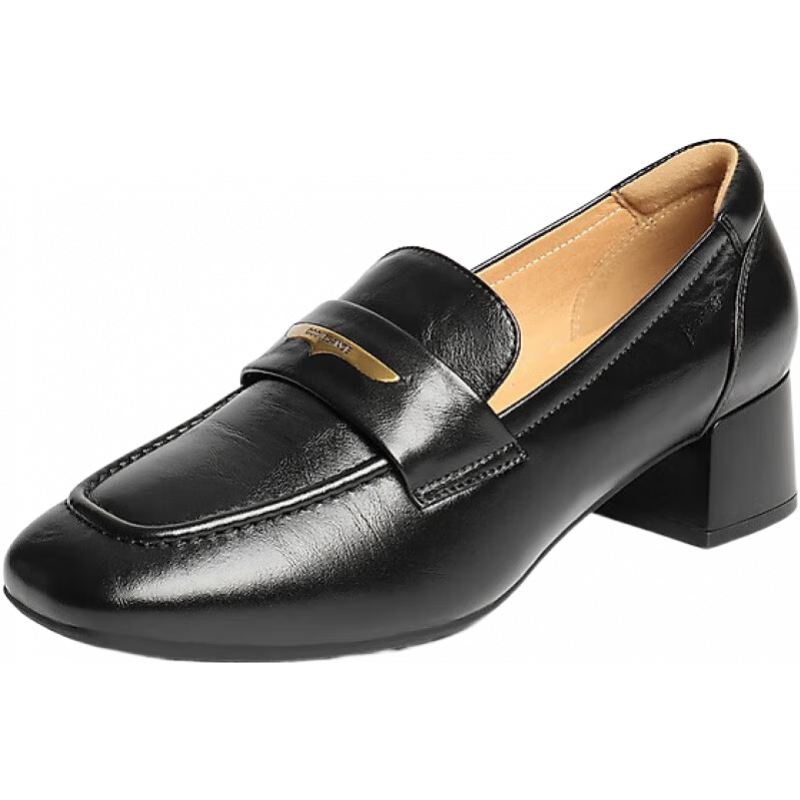 ������Belle���ʸ��ָ�ЬŮ2025�����̳�ͬ��ţƤ����ͨ���ָ�ЬD9U1DCA5 ��ɫ 37