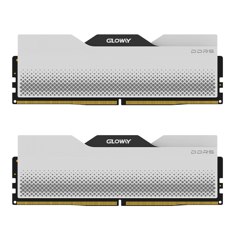 光威（Gloway）32GB(16GBx2) DDR5 6000 台式机内存条 龙武 马甲条 三星颗粒 CL38 深空银