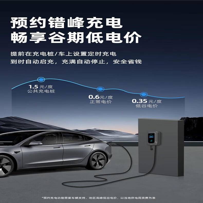 捷洛迪小鹏MONA-M03充电桩 家用7KW刷卡启动220V国标七孔电动汽车快充电器新能源家用充电枪全国上门安装 小鹏MONA-M03充电桩 【小程序手机4G远程3米】智能双温控7千瓦