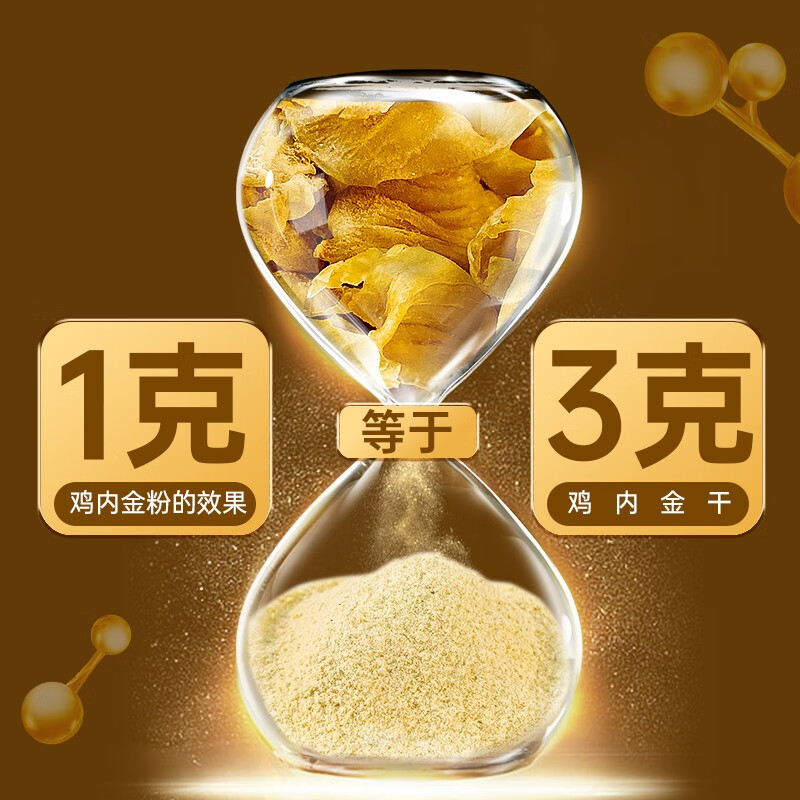 内廷上用北京同仁堂鸡内金粉可搭无添加排石调理脾胃中药材正品鸡内金粉 【北京同仁堂-官方正品】吃的放心 250g*1瓶 【1瓶/250g】精选土鸡鸡内金粉