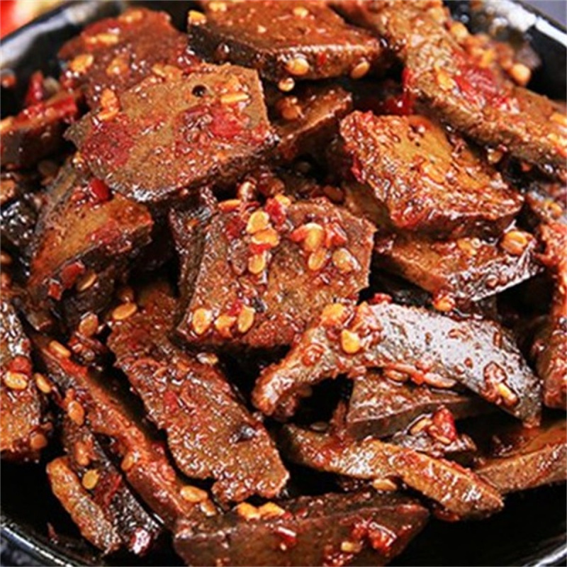 味优福田良君柴火猪肝 烟熏香辣猪肝约  独立包装 【柴火猪肝】*2袋