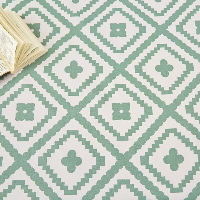 麦琪娜 床单加厚不起球不掉色老粗布床单老粗布凉席子老粗布布料床单 波澜绿 学生床单120*230cm